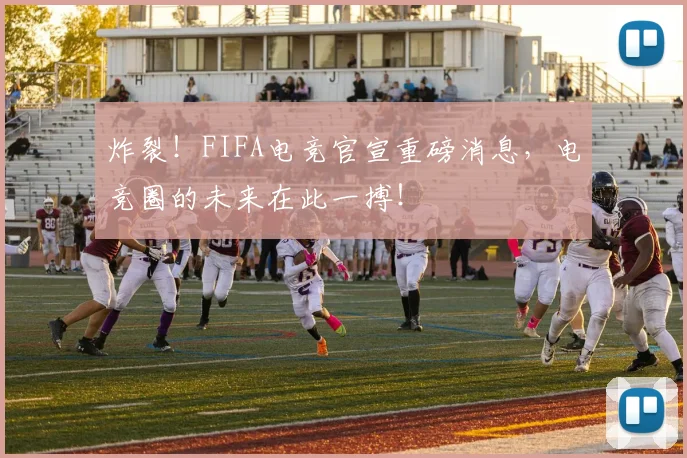 炸裂！FIFA电竞官宣重磅消息，电竞圈的未来在此一搏！
