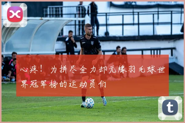 心疼！为拼尽全力却无缘羽毛球世界冠军榜的运动员们